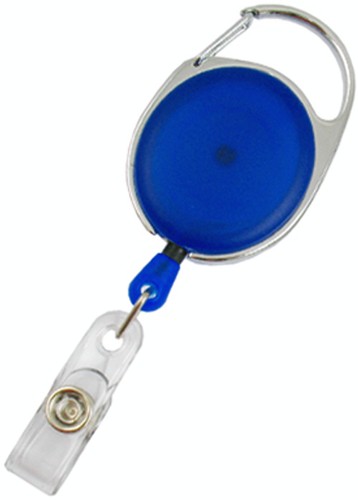 Heavy Duty Carabiner Badge Reel - Close Out 27