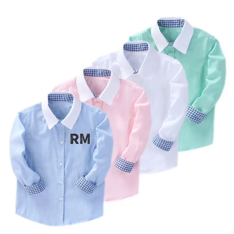 Boys' Oxford Long Sleeve Dress Shirt