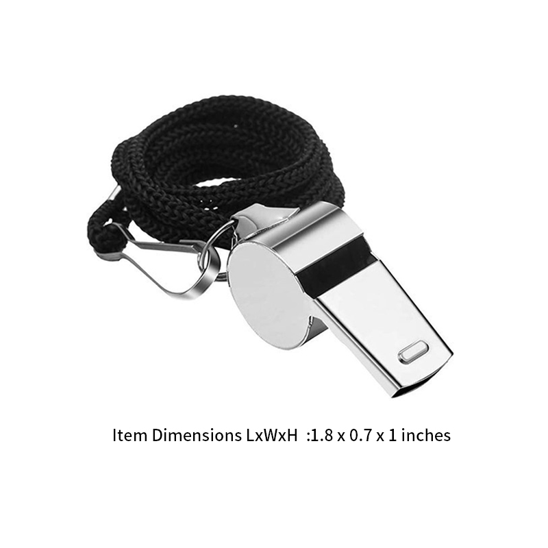 Stainless Steel Sports Whistles 6