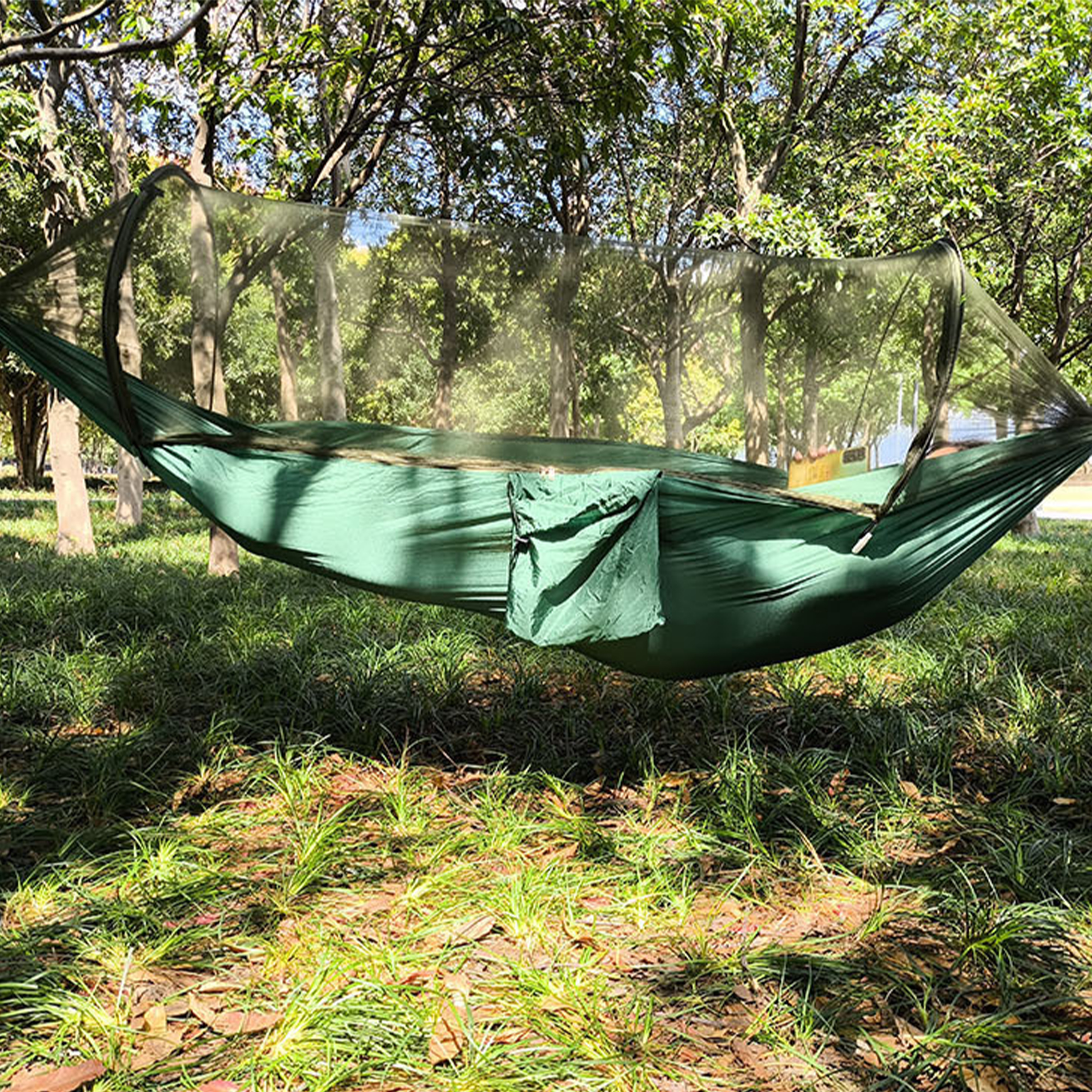 Mesh Outdoor Camping Mosquito Proof Hammock 23