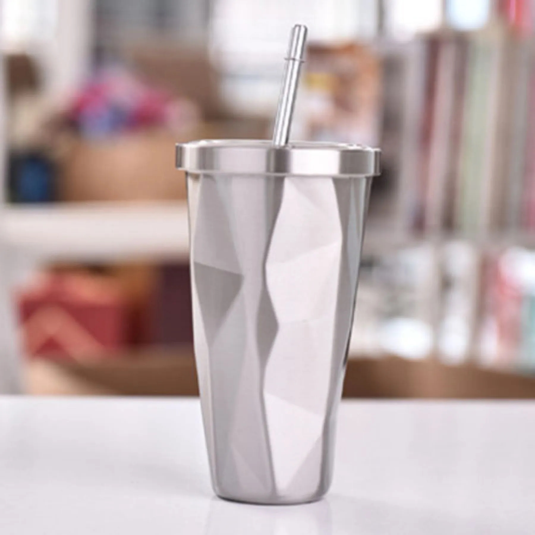 18oz Gradient Diamond-shaped Cup 29