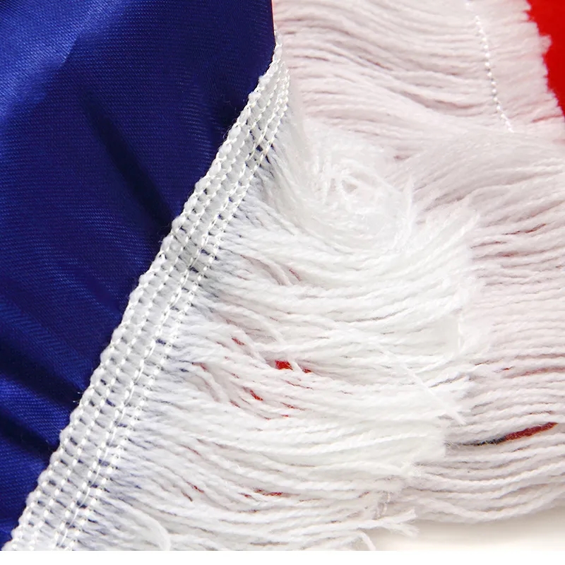 Customized Football Fan Scarf With Fringe 12