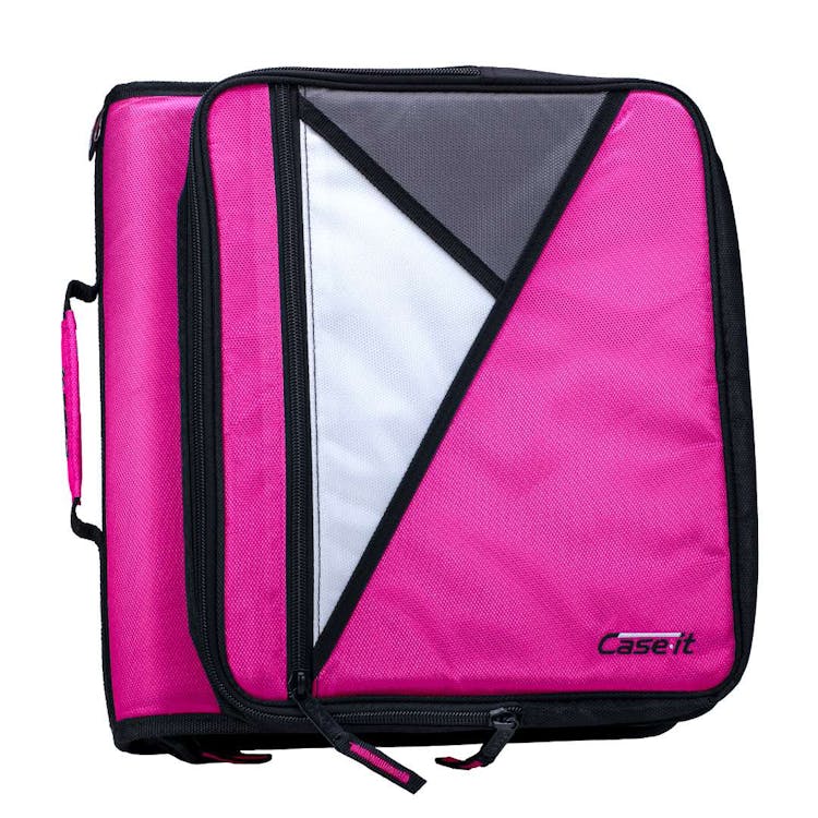 Case-It Universal Zipper Binders - Magenta 2" 2