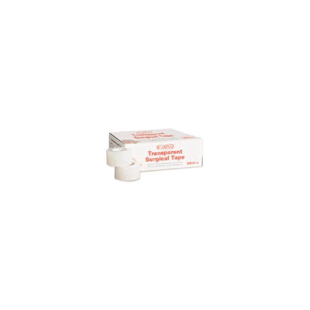 Surgical Tape - Transparent 1" x 10 yds 12 Pack 2