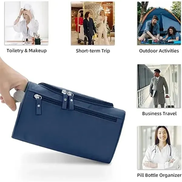 Hanging Travel Toiletry Bag for Work, School and Travel 8