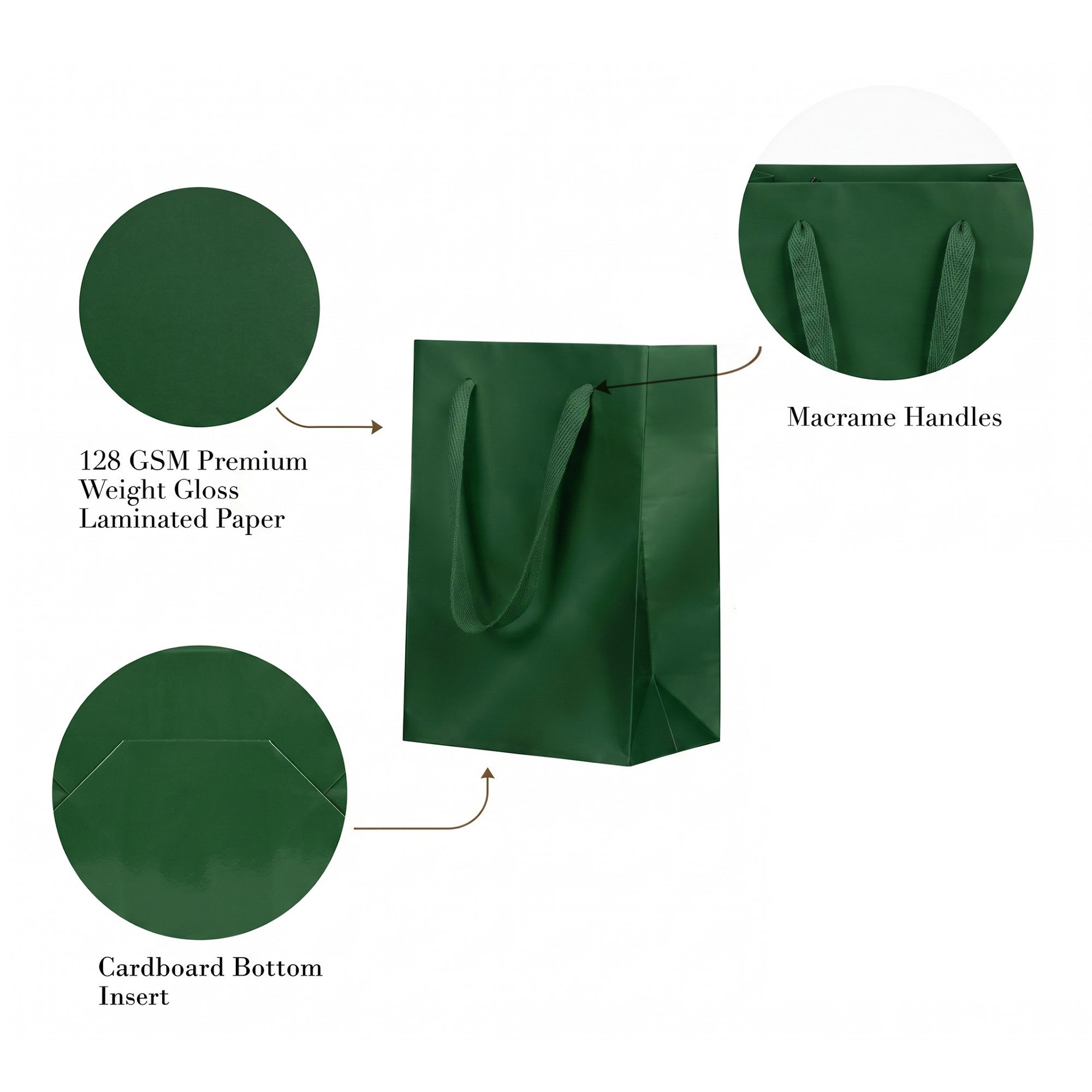Customizable Mini Gloss Tote With Handles