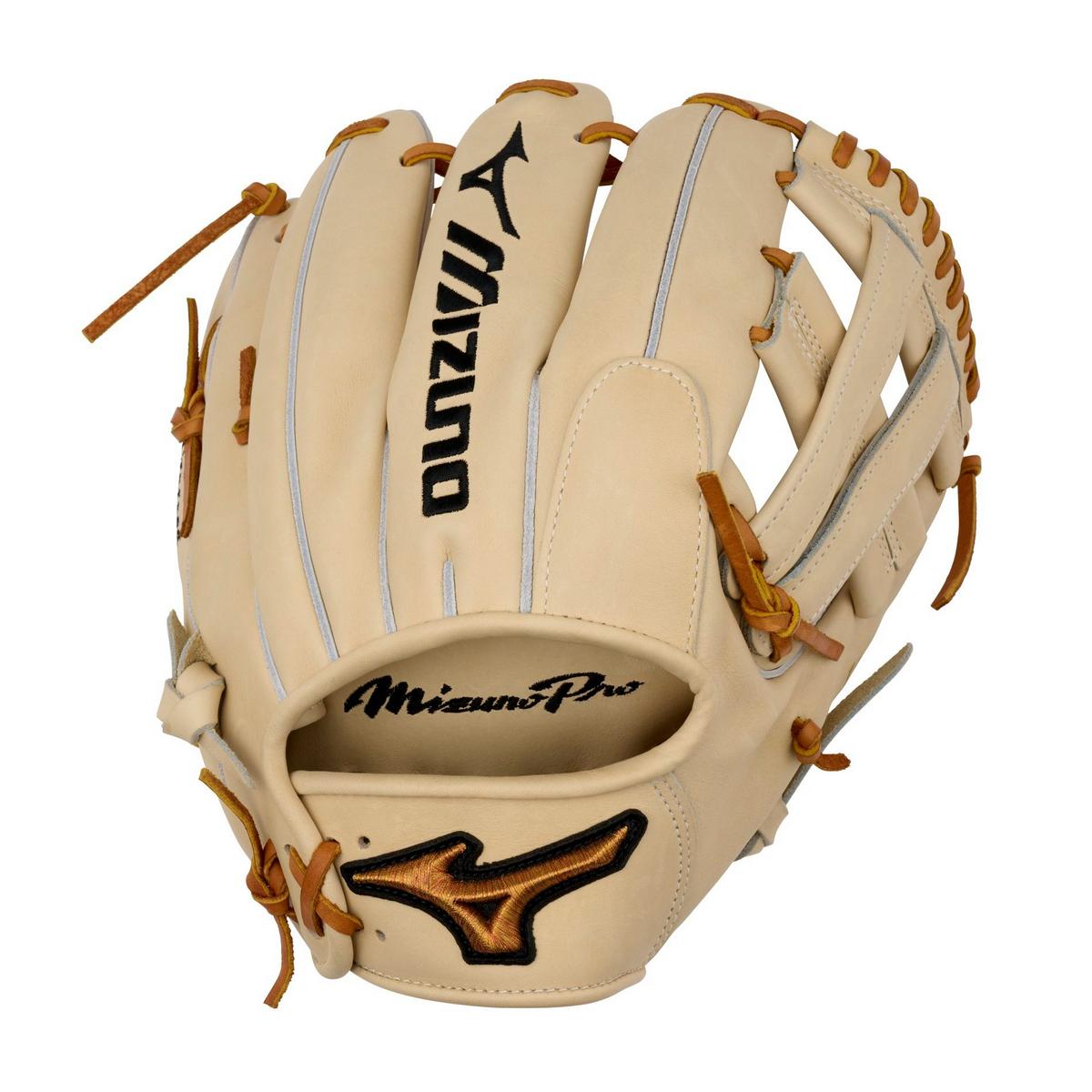 GMP-5000D Mizuno Pro, Premium Infielder Baseball Glove, 11.75", Deep Pocket, Cross 4 Web 3