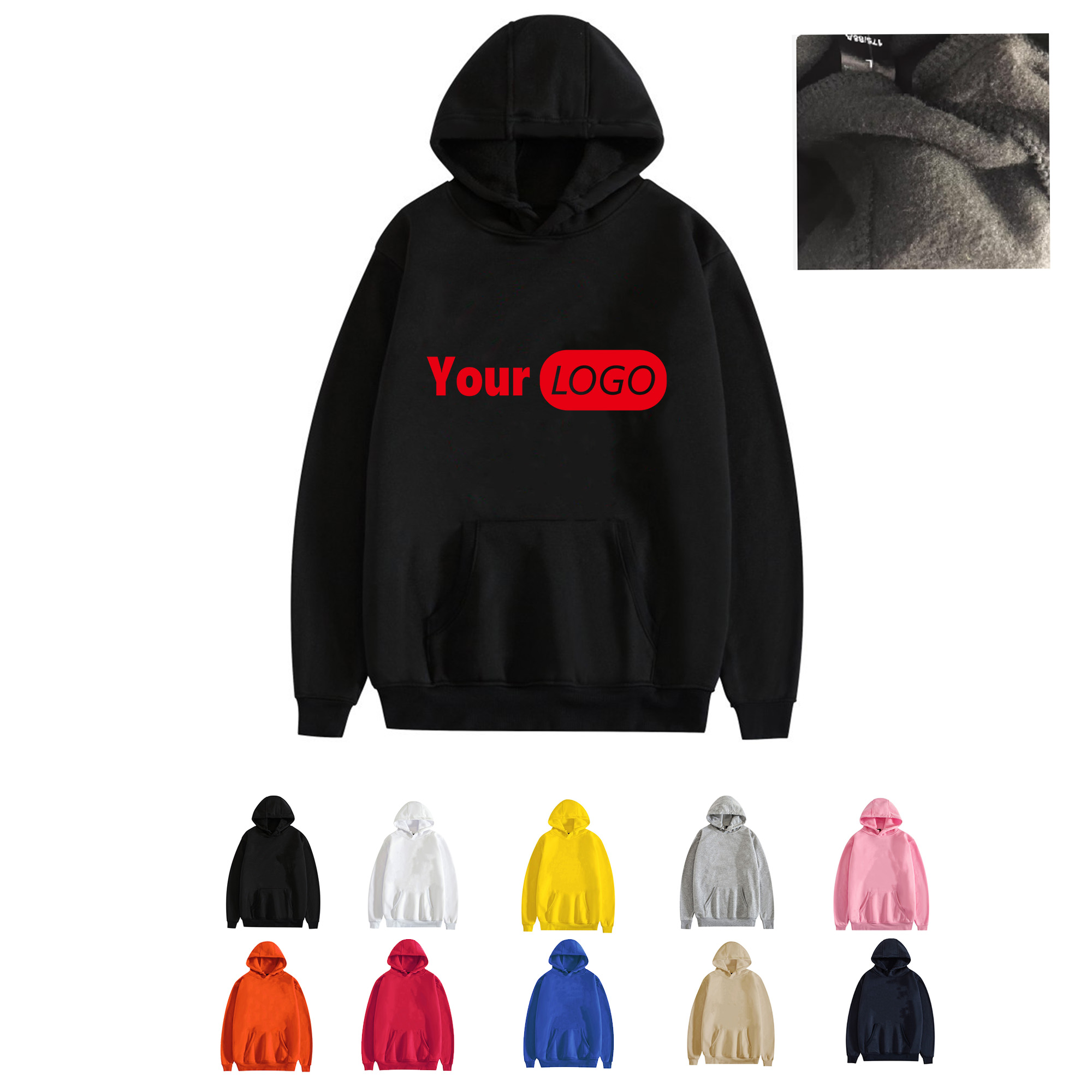 Hooded Sweatshirt Jacket