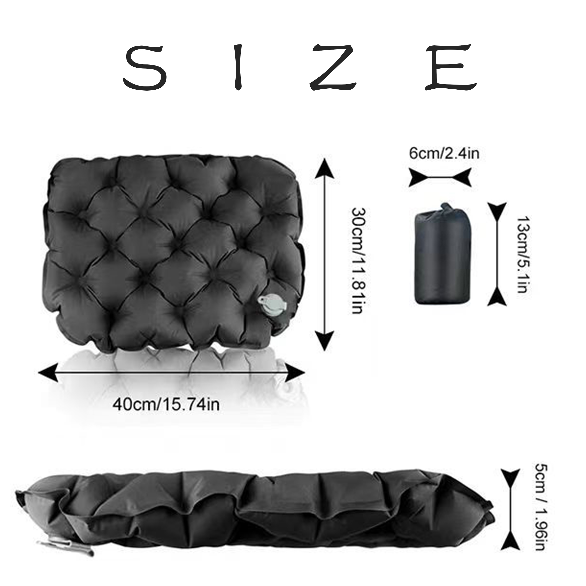 Nylon Office Inflatable Seat Cushion 9