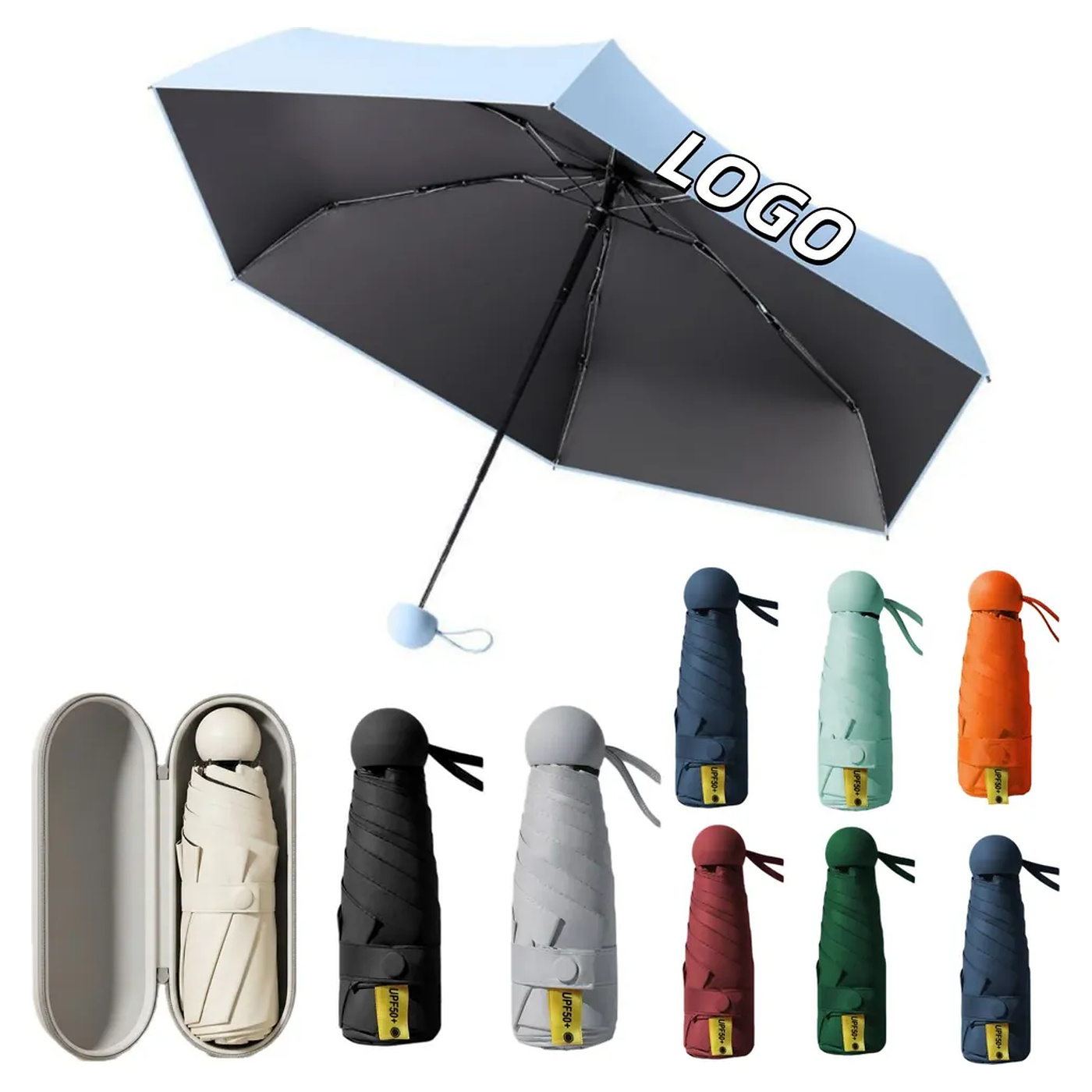 Ultra Space-Saving Travel Umbrella
