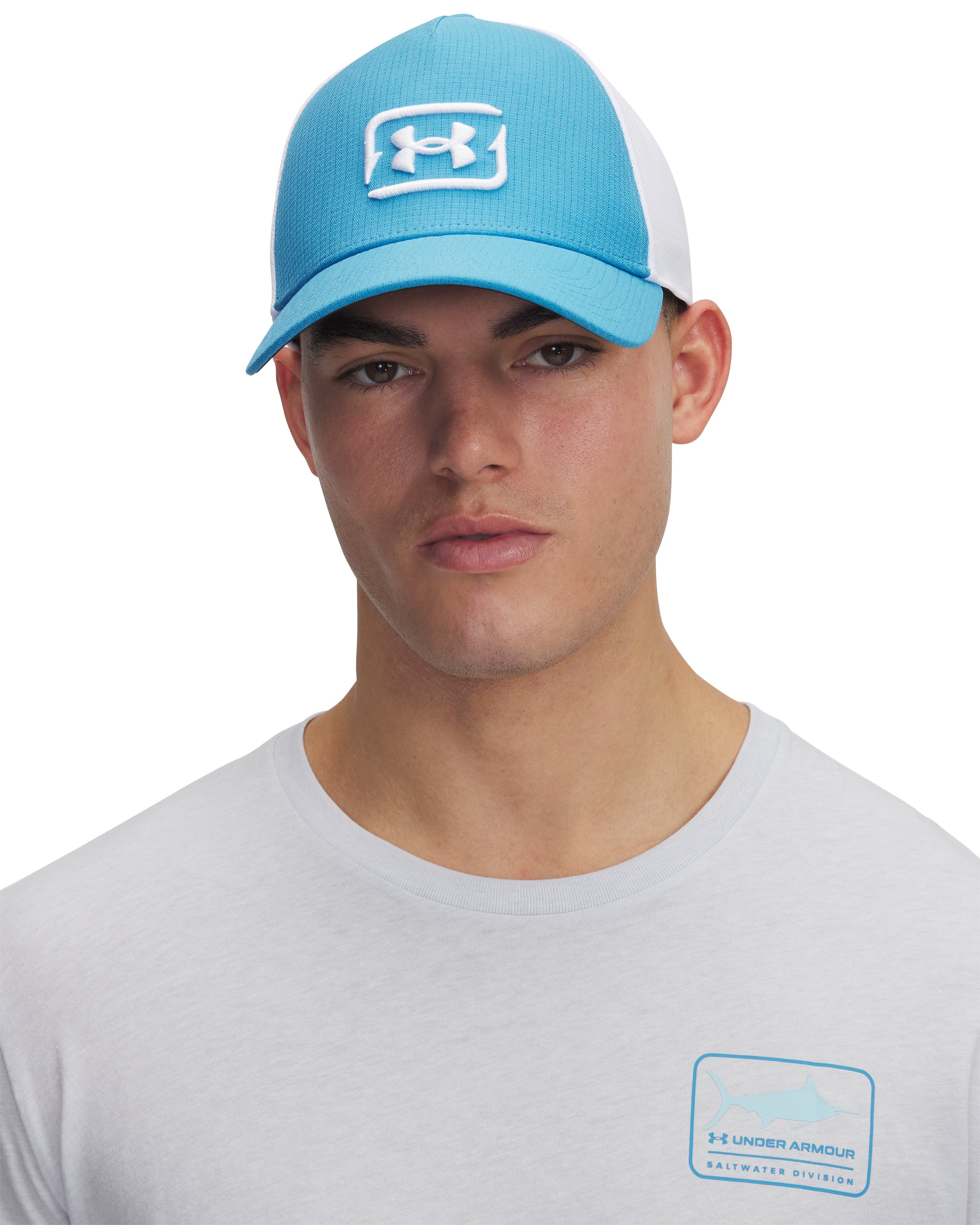 UA Iso-Chill Fish Men's Trucker Hat 3