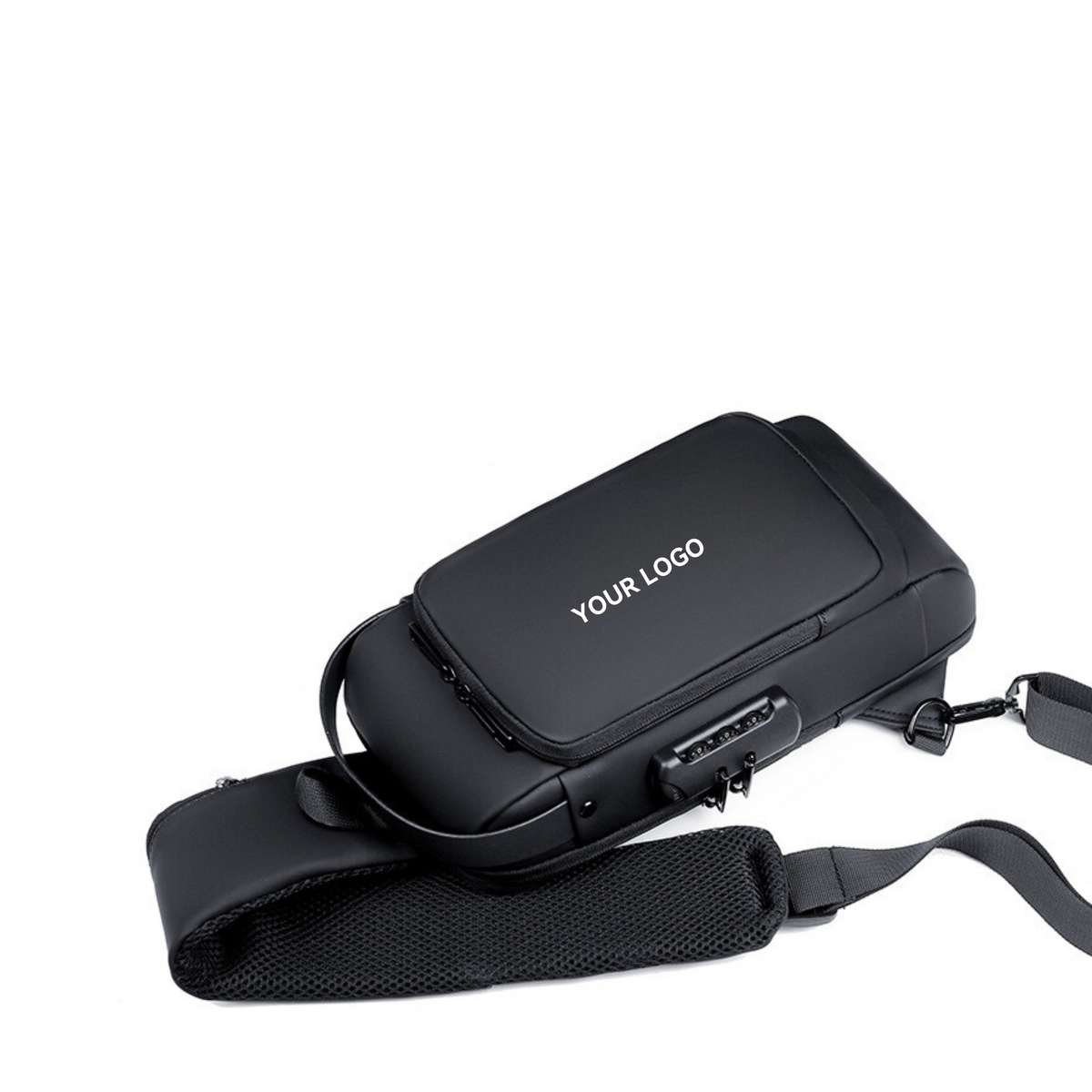 Secure and Trendy Combination Lock Chest Bag 2