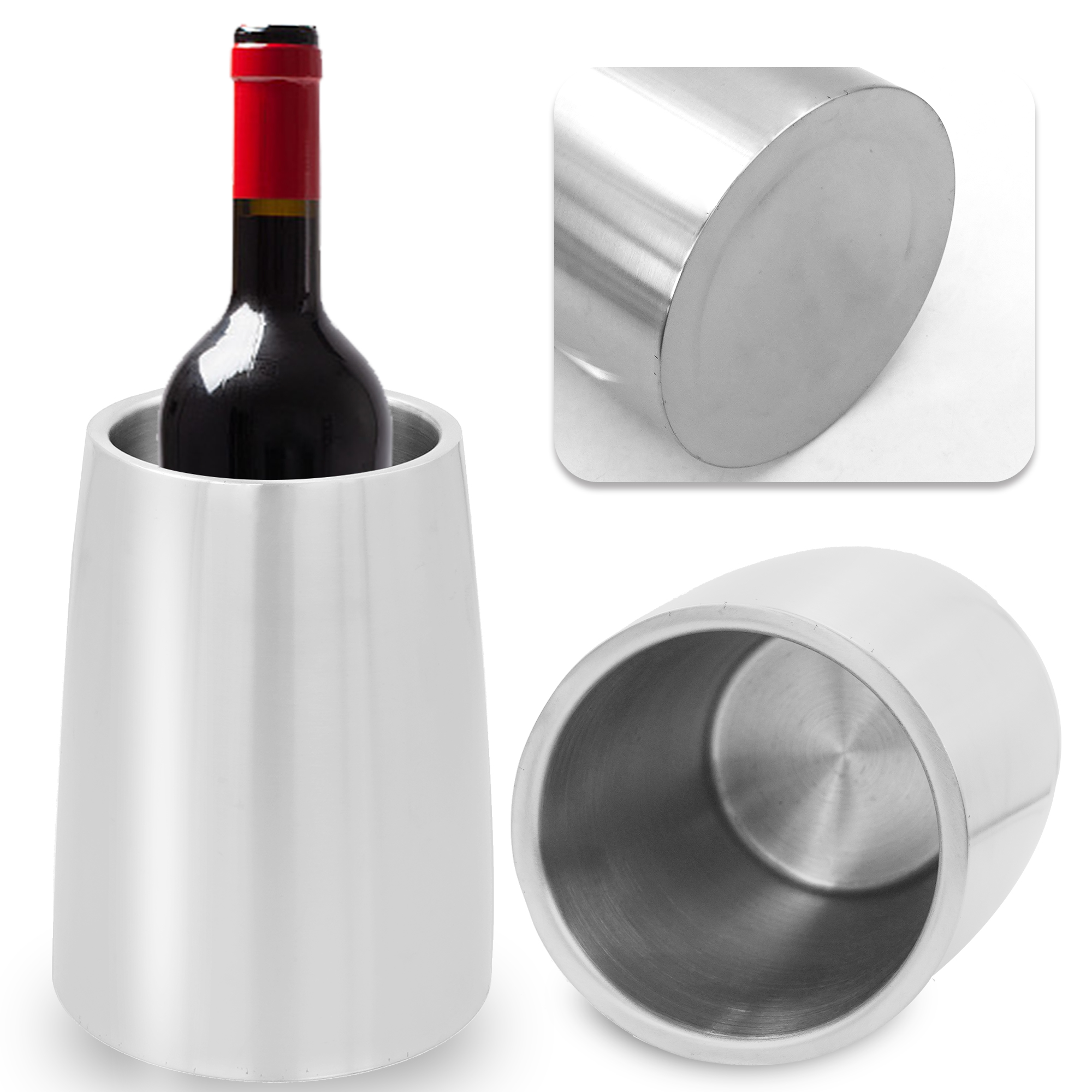Stainless Steel Wine Bottle Holder 4