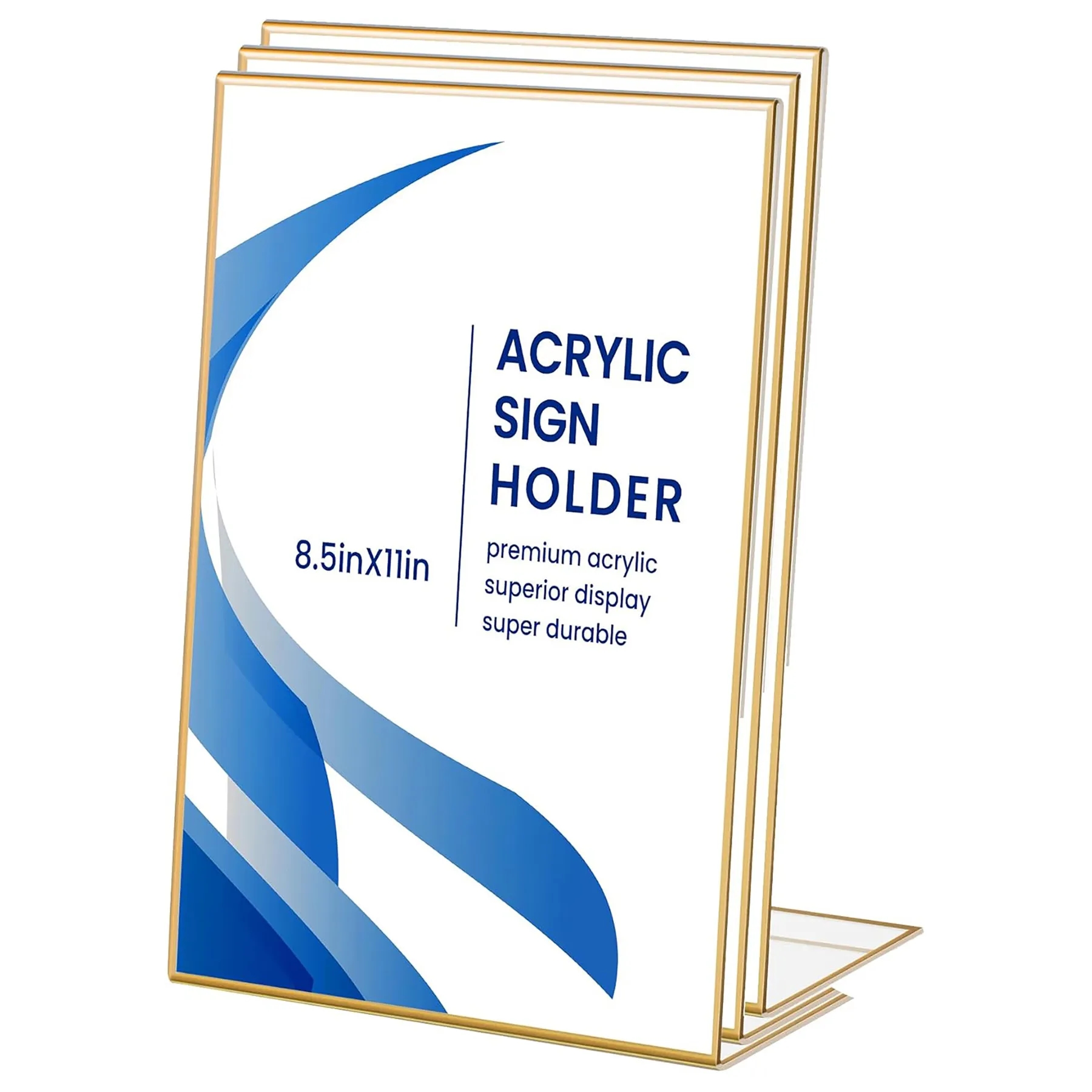 Acrylic Transparent Logo Holder Photo Frame 13