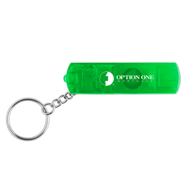 Whistle Keychain Light With Compass