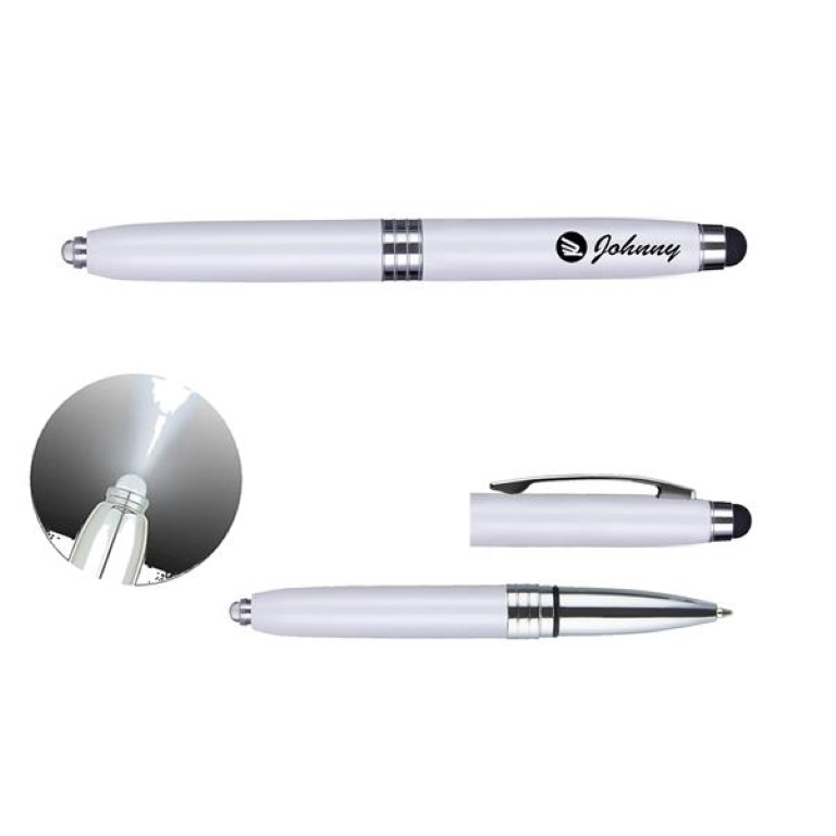 3 In 1 Stylus/Light Metal Pen