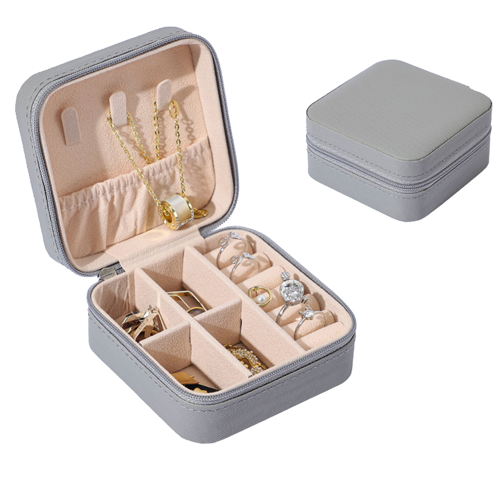 Jewelry Travel Case PU Leather 3