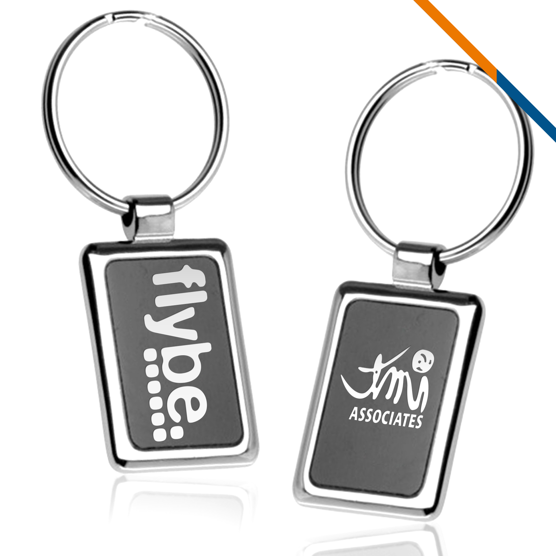 Menso Square Keychain