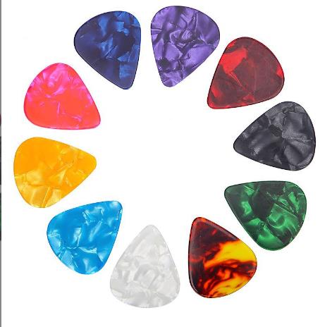 Abs Premium Lightweight Celluloid Guitar Picks In Assorted Colors 8