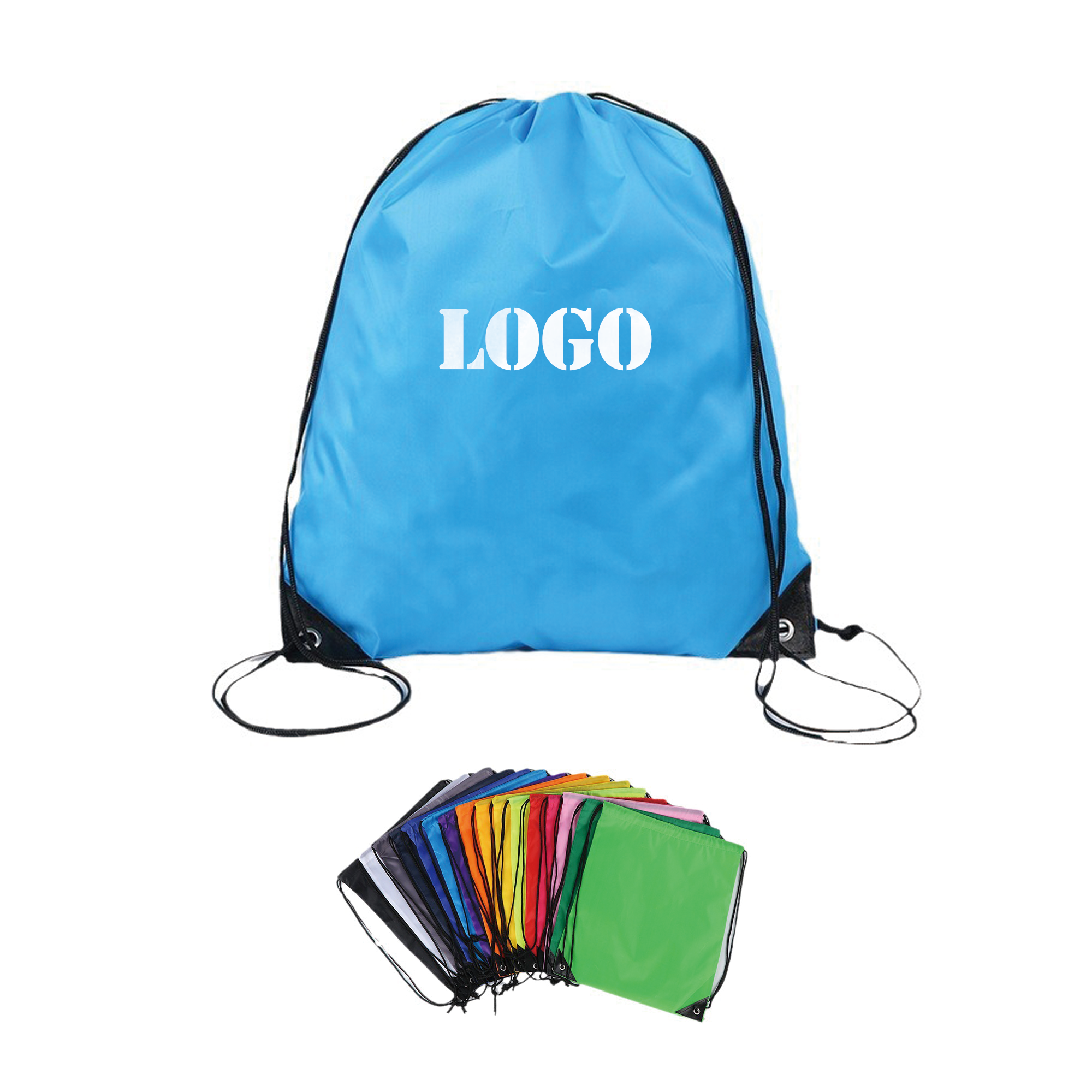 Oxford Cloth Drawstring Backpack 4