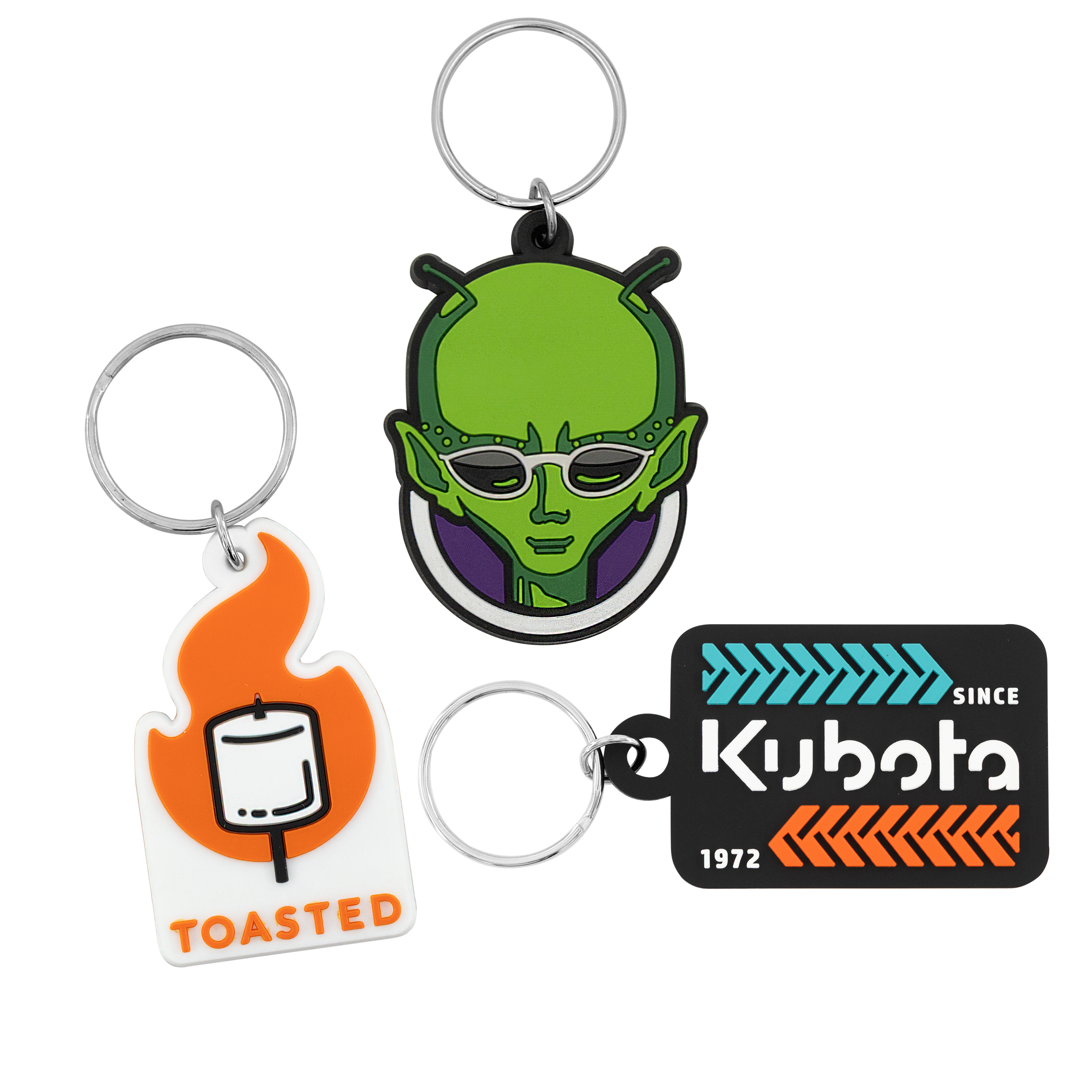 Custom PVC Keychain w/ NFC Function (1.5") 37