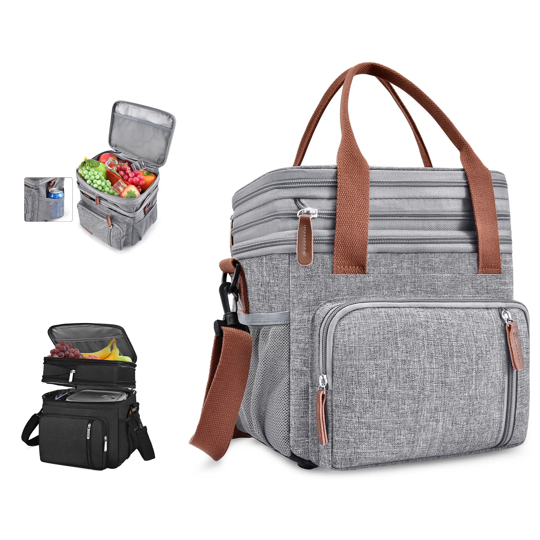 Dual Insulated Cooler Bag 14