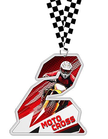 Acrylic Medallions Custom: 3" Size, .25" T