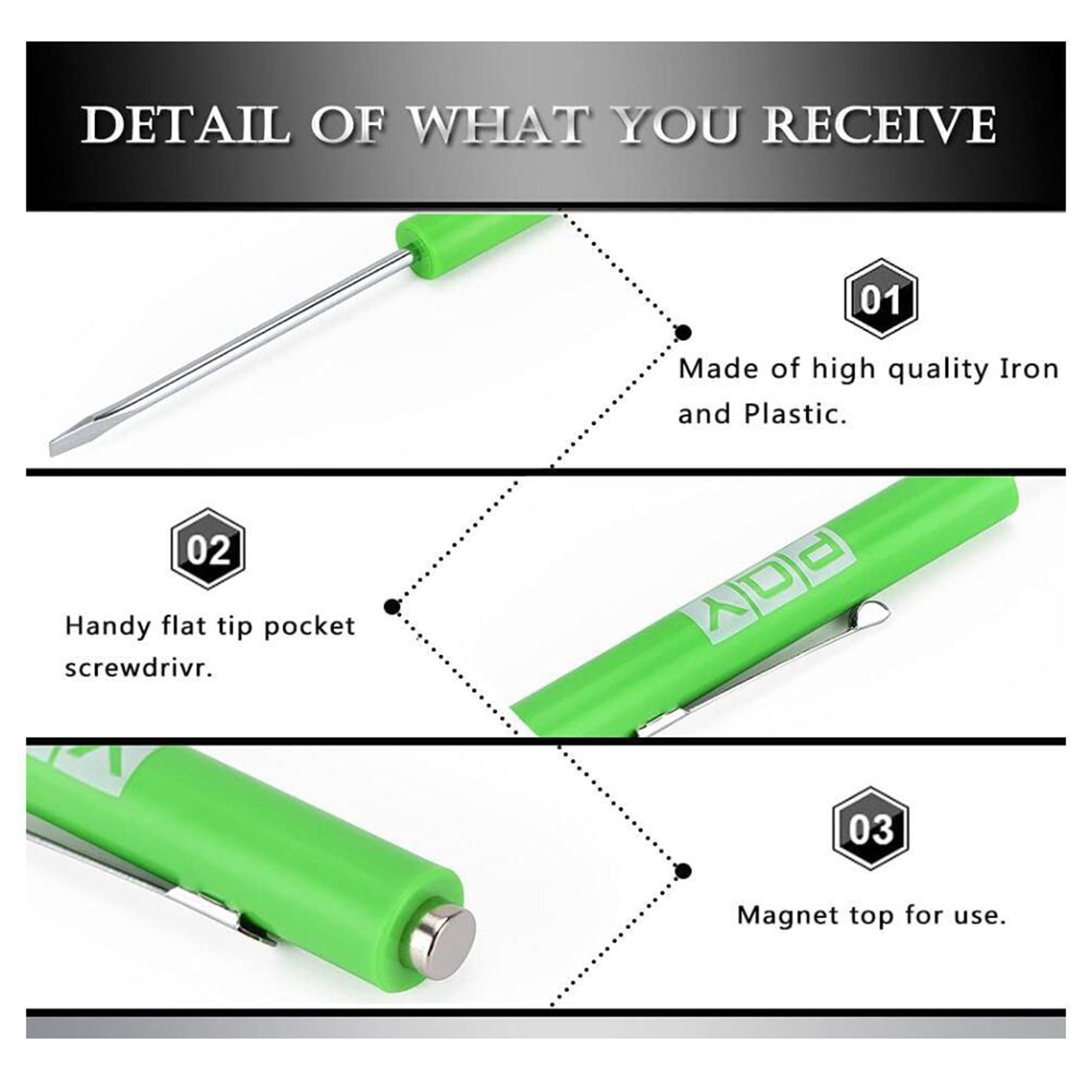 Pen Shaped Double Headed Screwdriver 6