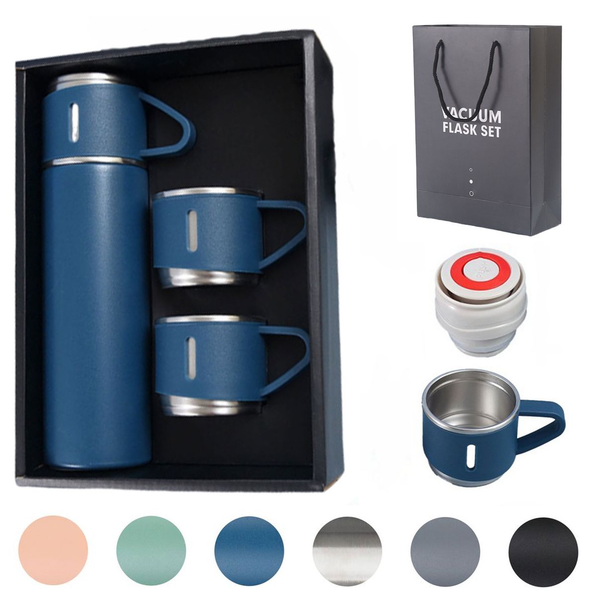 17 OZ Stainless Steel Thermo Bottle With Cup 4