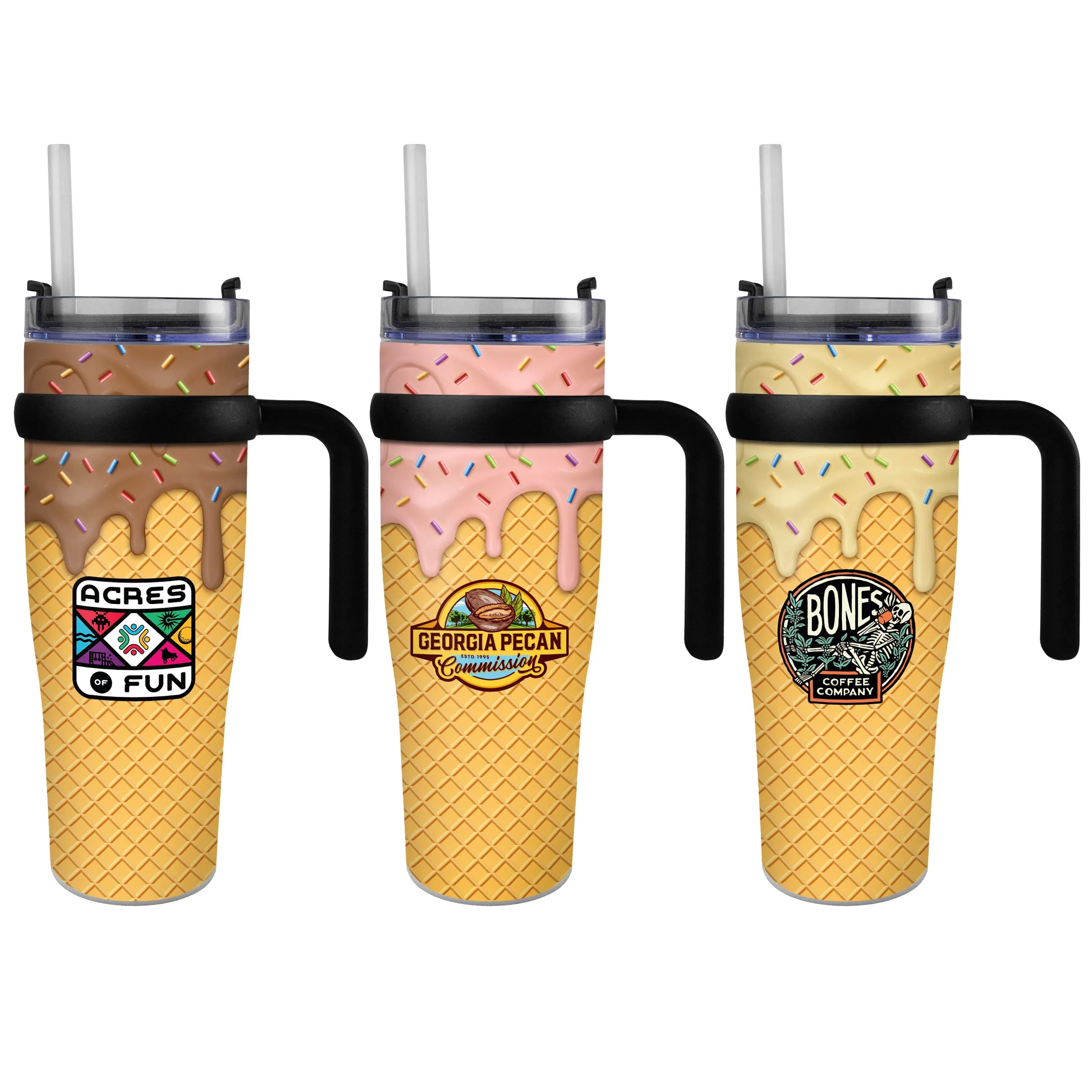30 Oz. Recycled Ice Cream Tumbler 2