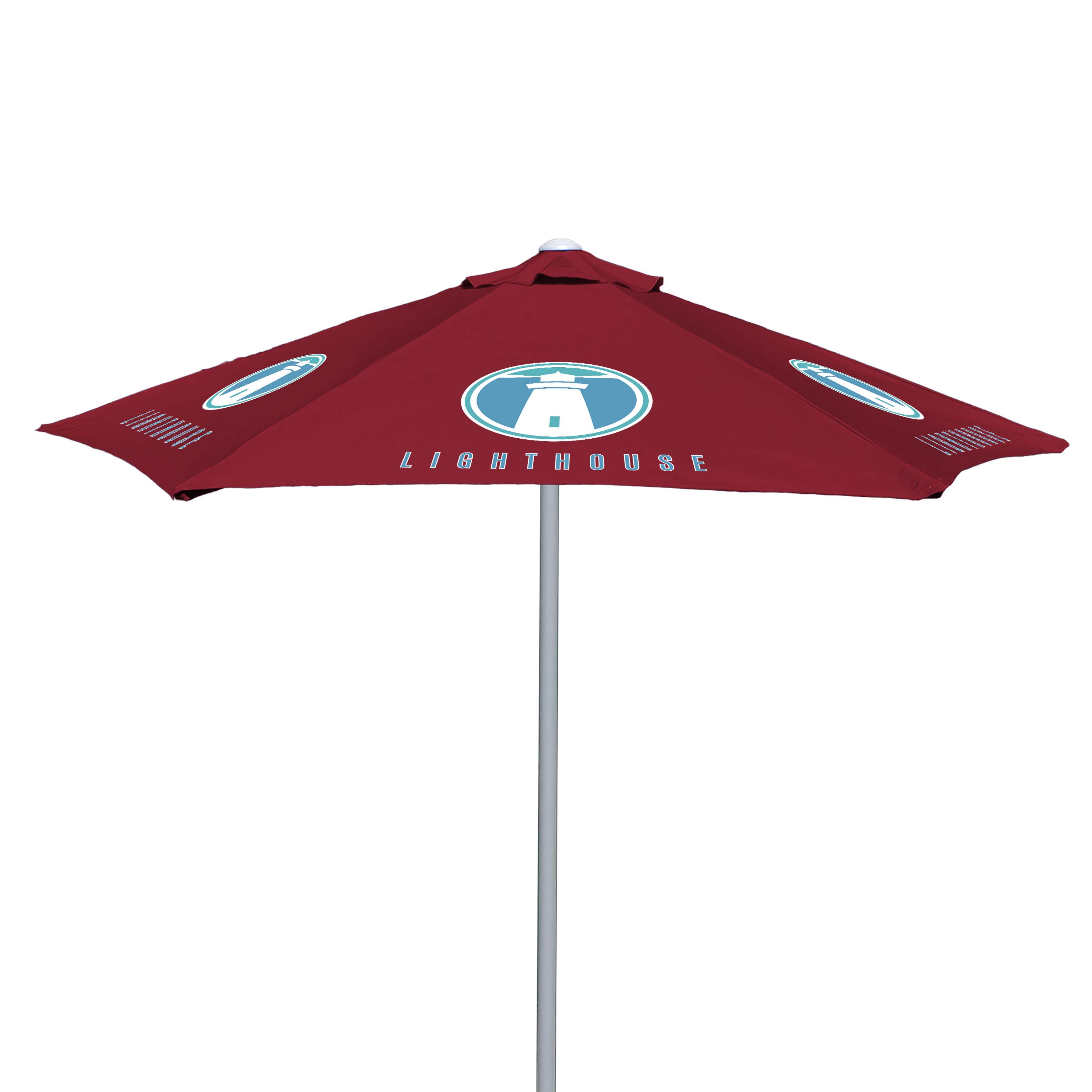 7' E-Z Glide Market Umbrella Kit (6 Imprints) 13