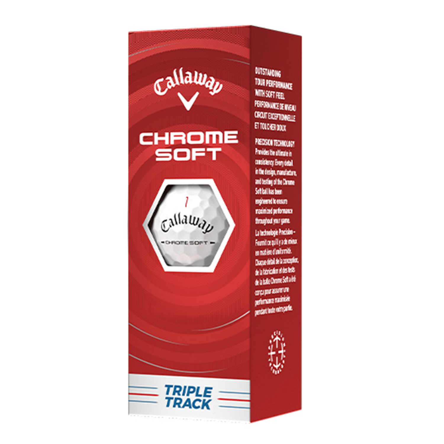 Callaway Chrome Soft Triple Track Golf Balls Half Dozens 12