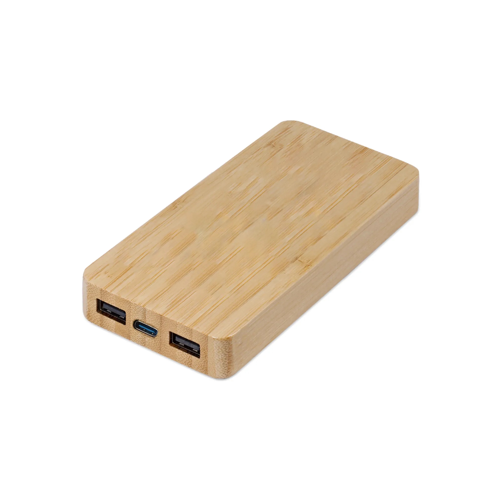 Hayes Bamboo Wireless Powerbank 10,000mAh 12