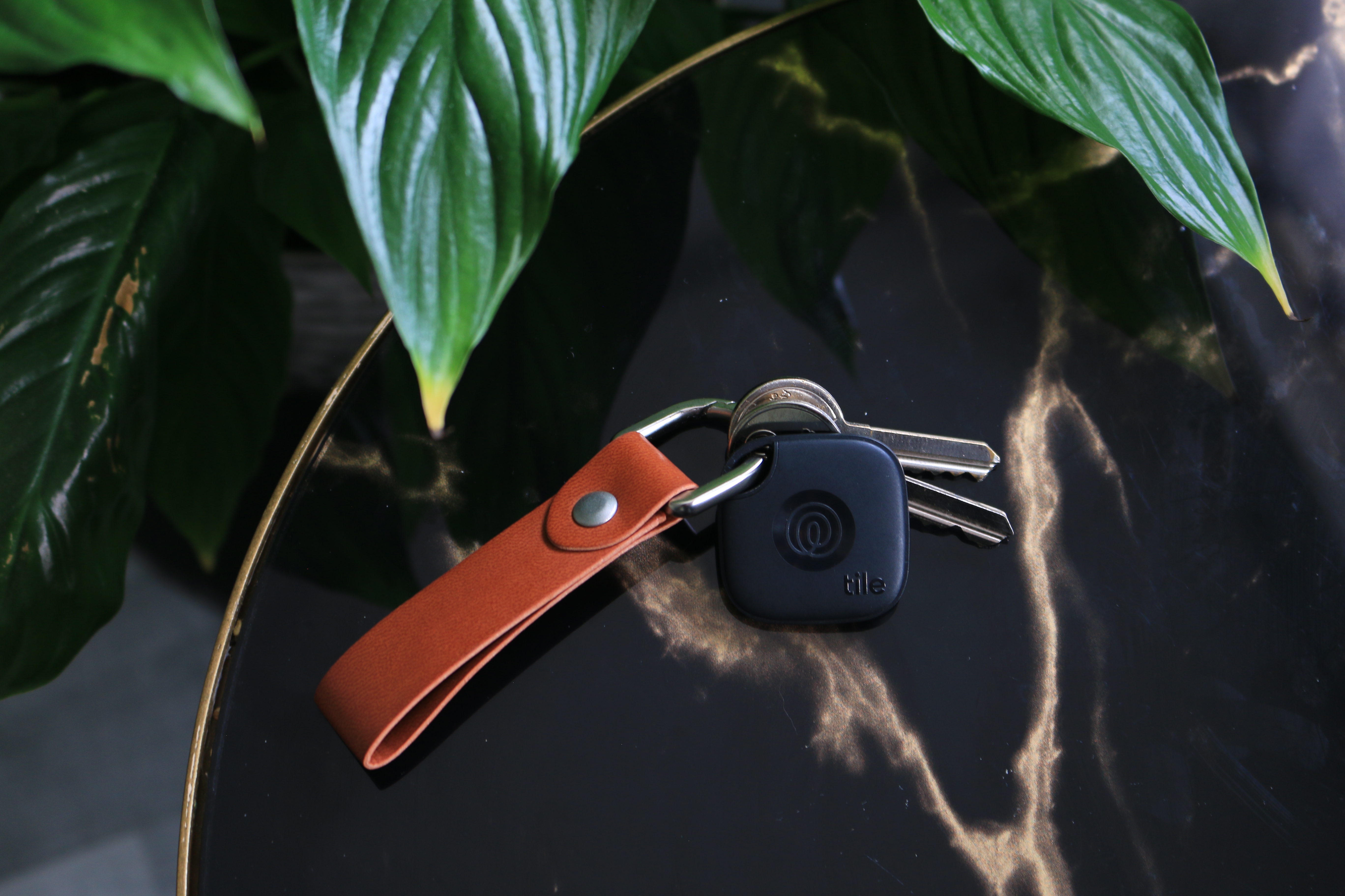 New Tile Mate with Vegan Leather Key Fob 58