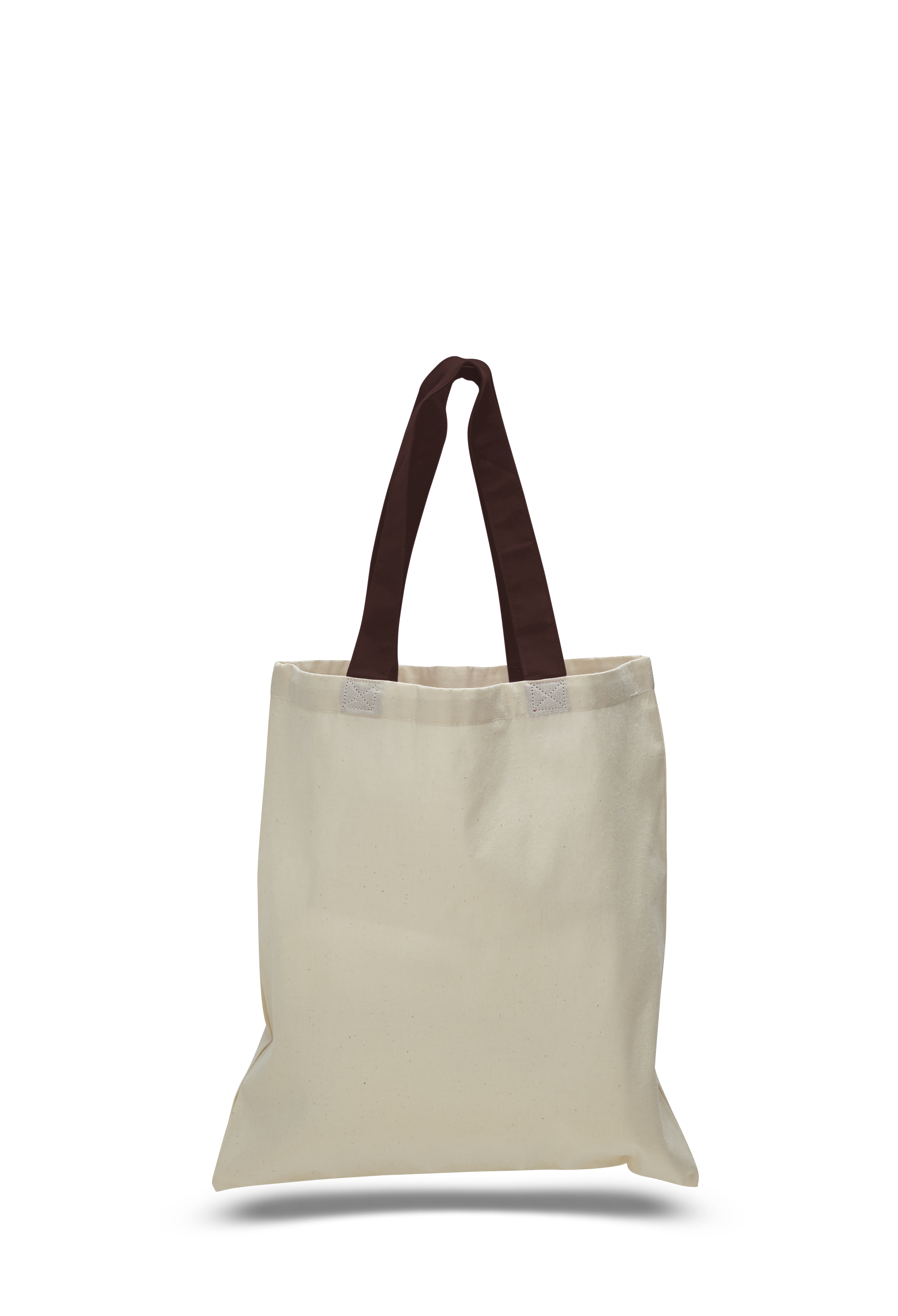 Economical Cotton Tote Bag with Colored Handles, custom tote bag with logo imprint 58