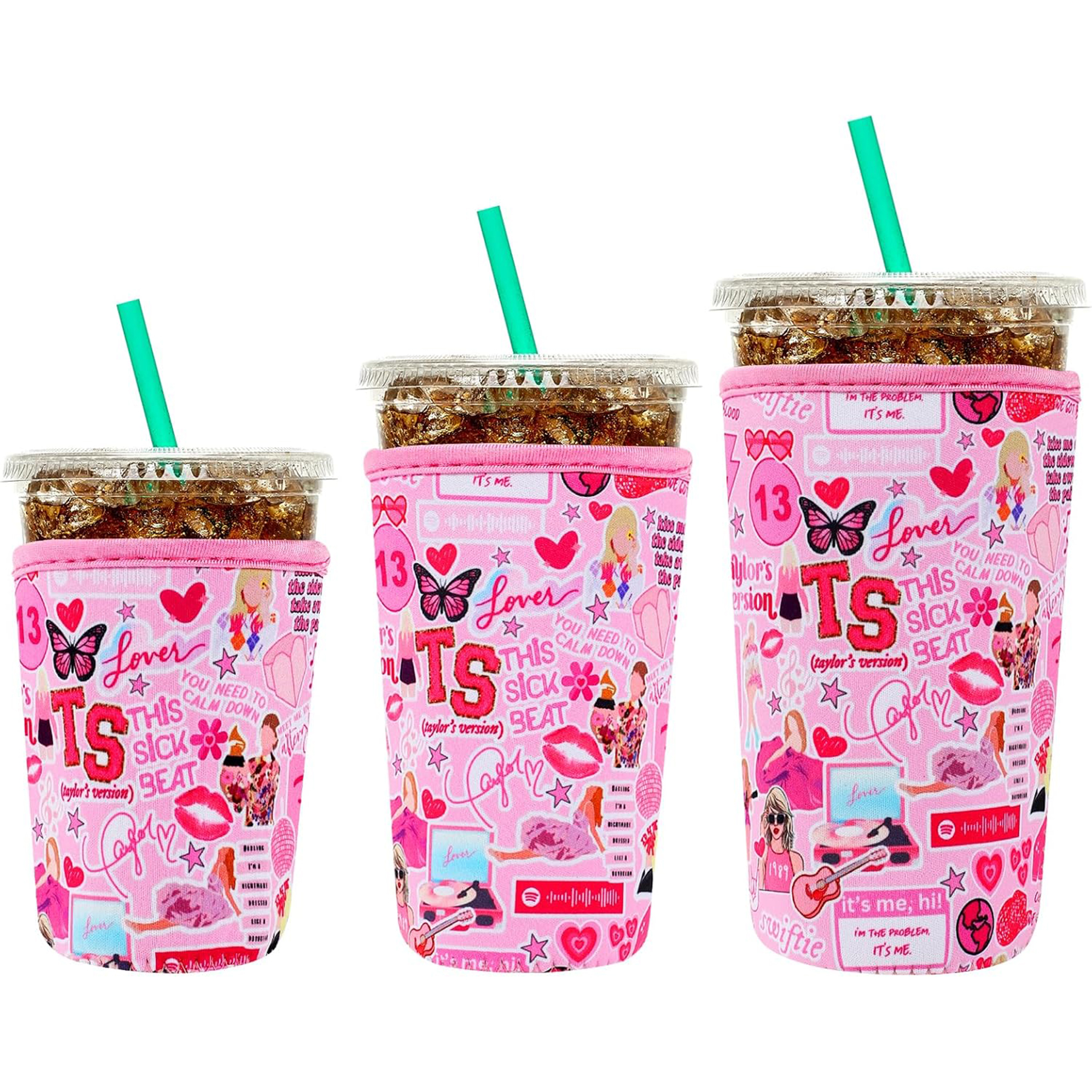 Reusable Insulator Sleeve for Iced Drinks 43
