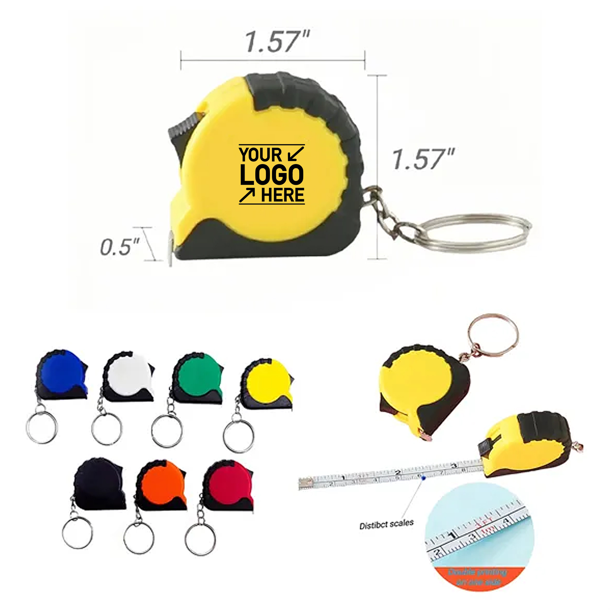 Portable Keychain Measuring Tape 6
