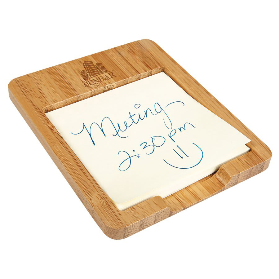 ECO Friendly Bamboo Sticky Note Holder