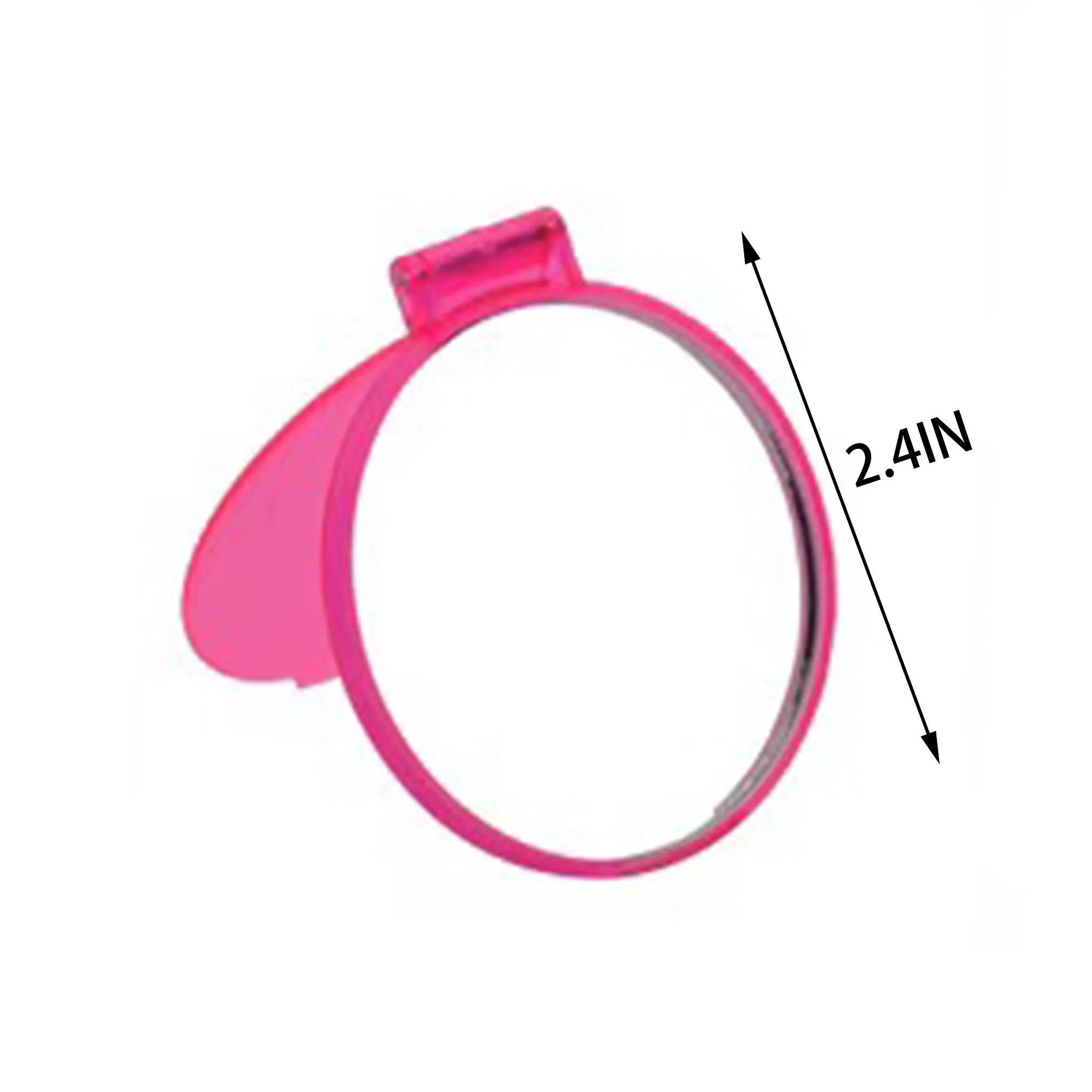 Plastic Makeup Mirror With Customizable Logo 9