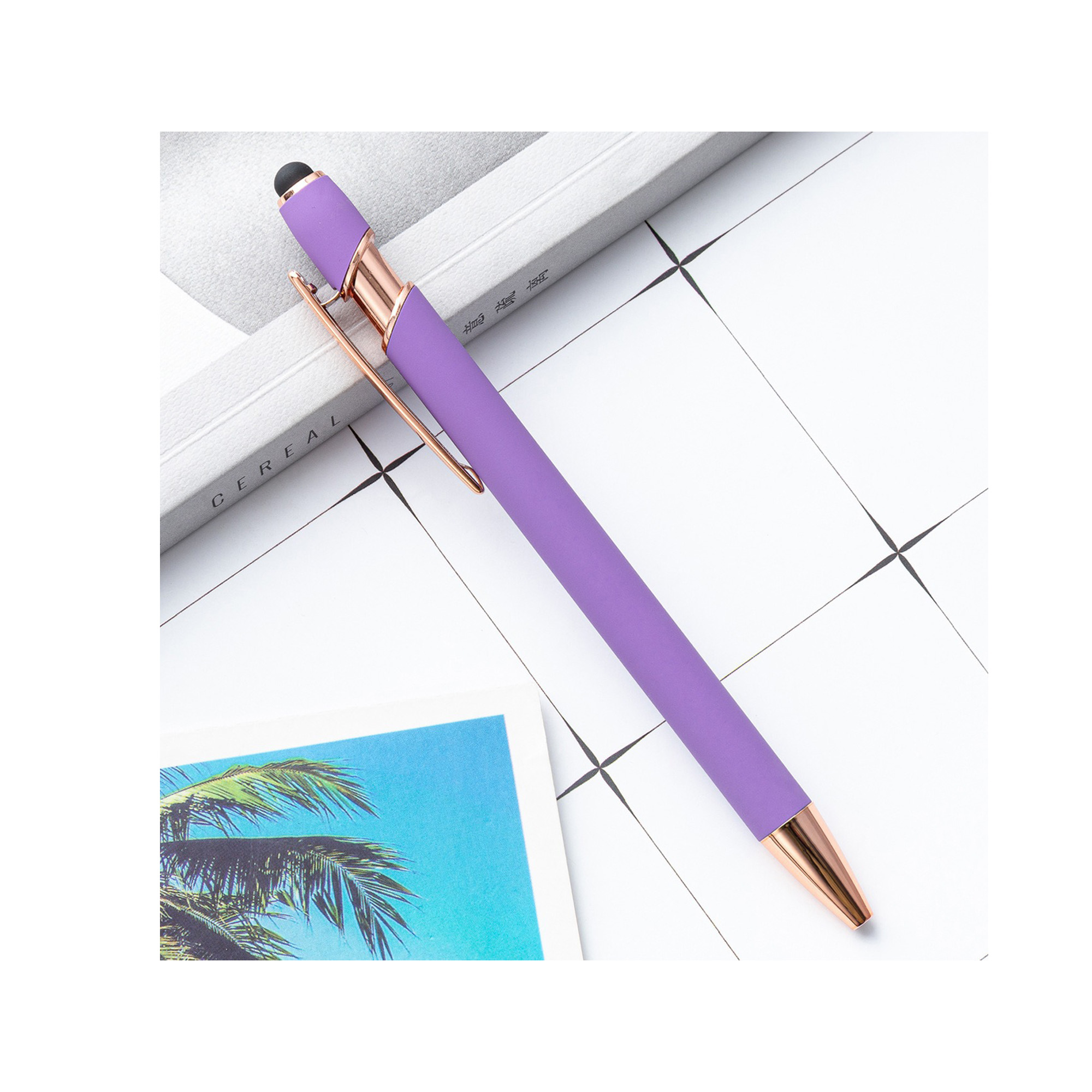 Metal Barrel Push-Button Ballpoint Pen 20