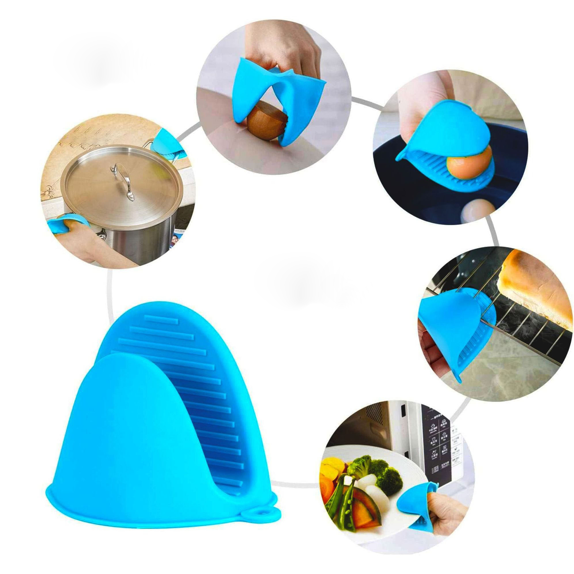 Heat Resistant TPE Hand Protectors for Cooking 4