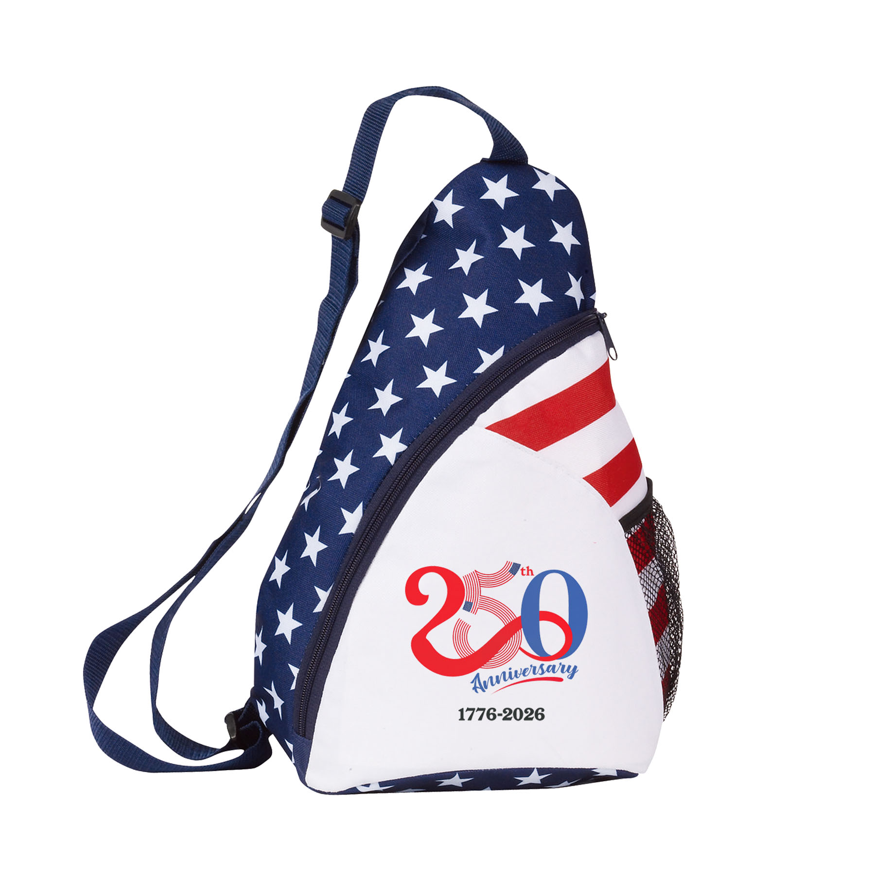 600 Denier Patriotic Sling Backpack(Bag, Backpack, Sling Backpacks)