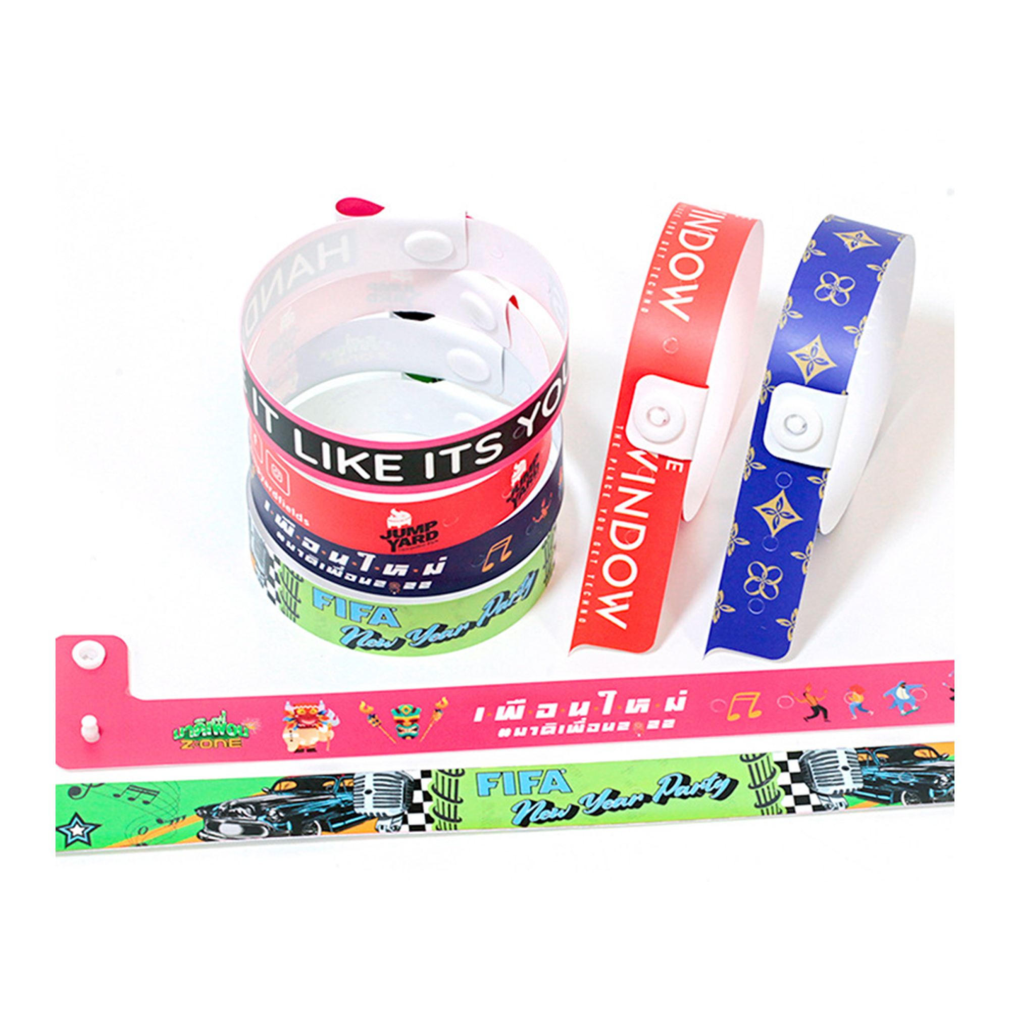 Tailor-Made L-Shaped PVC Adjustable Compression Wristband 7