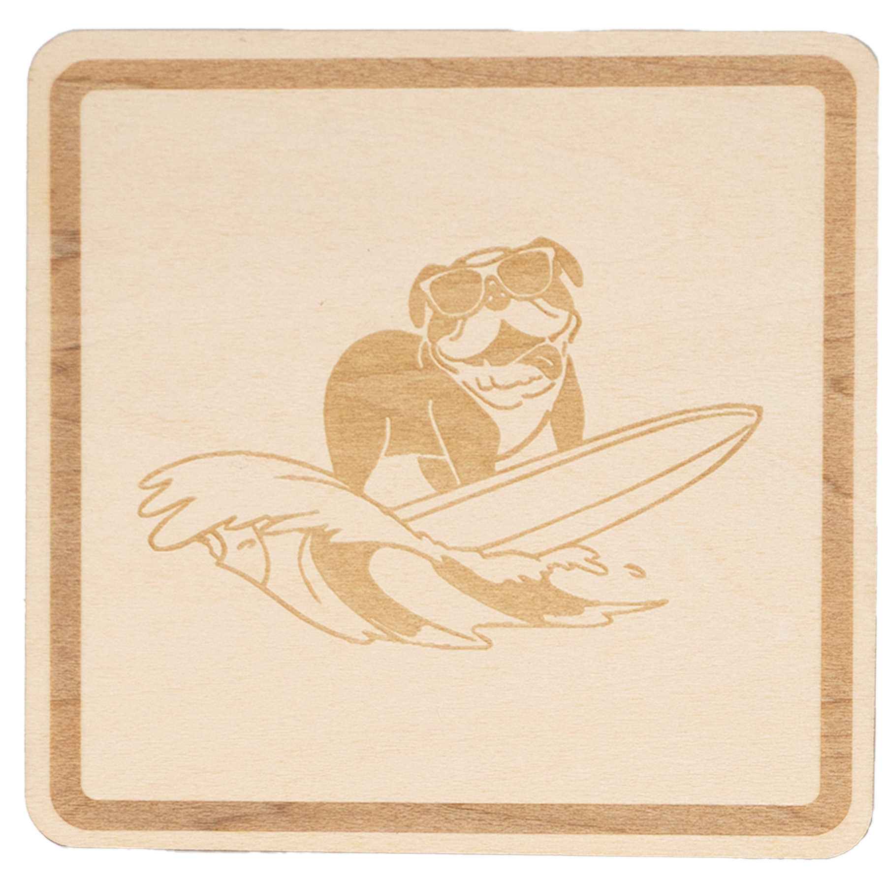 Wood Coasters: Square 8