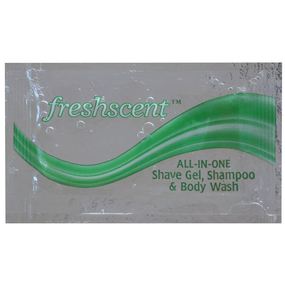 3-in-1 Shampoo Shave Gel Body Wash - 0.33 oz 3