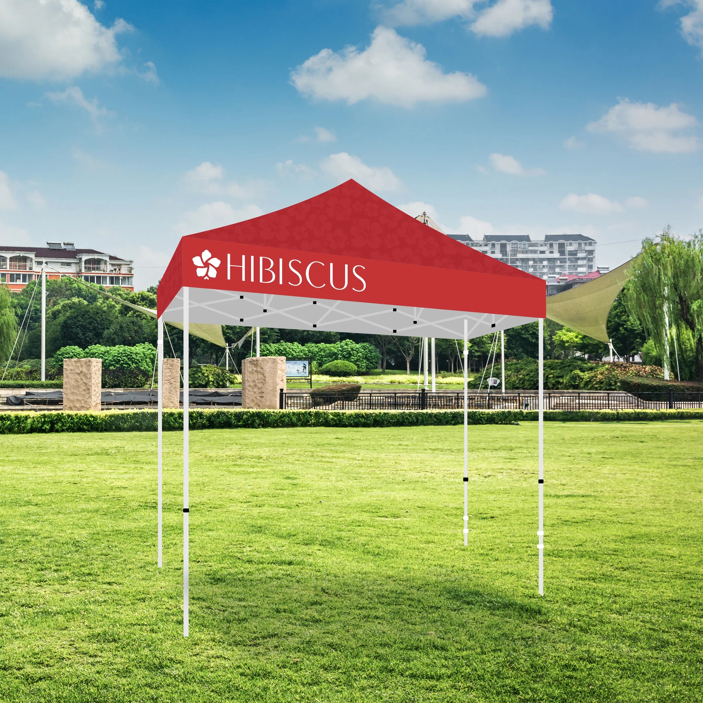10' X 10' Tent w/ Full Color Canopy 6