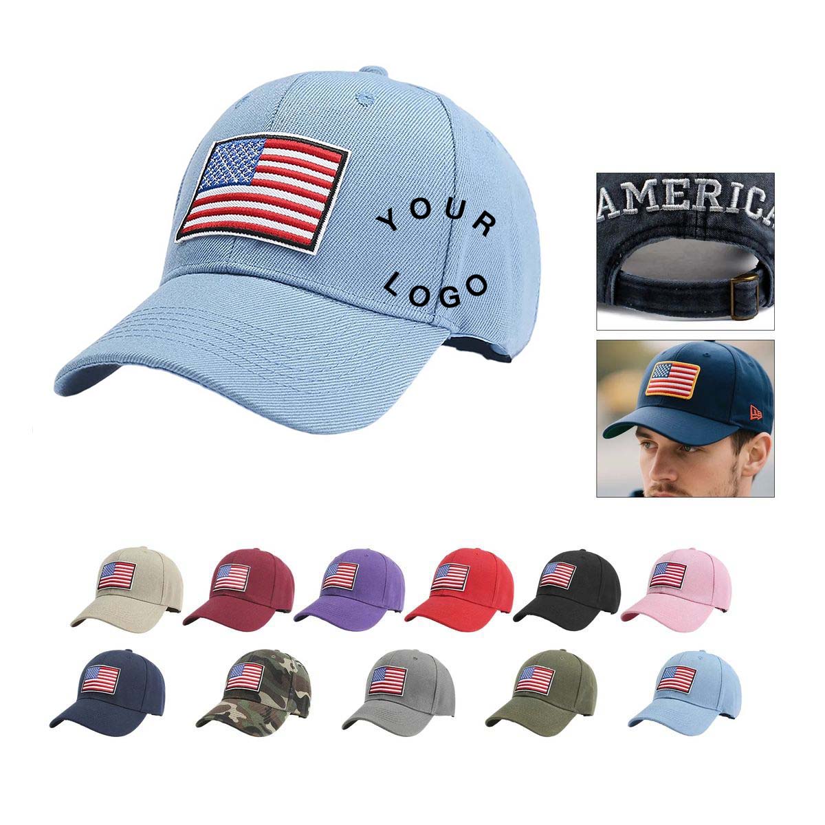 UV Protective Baseball Cap with Adjustable Fit