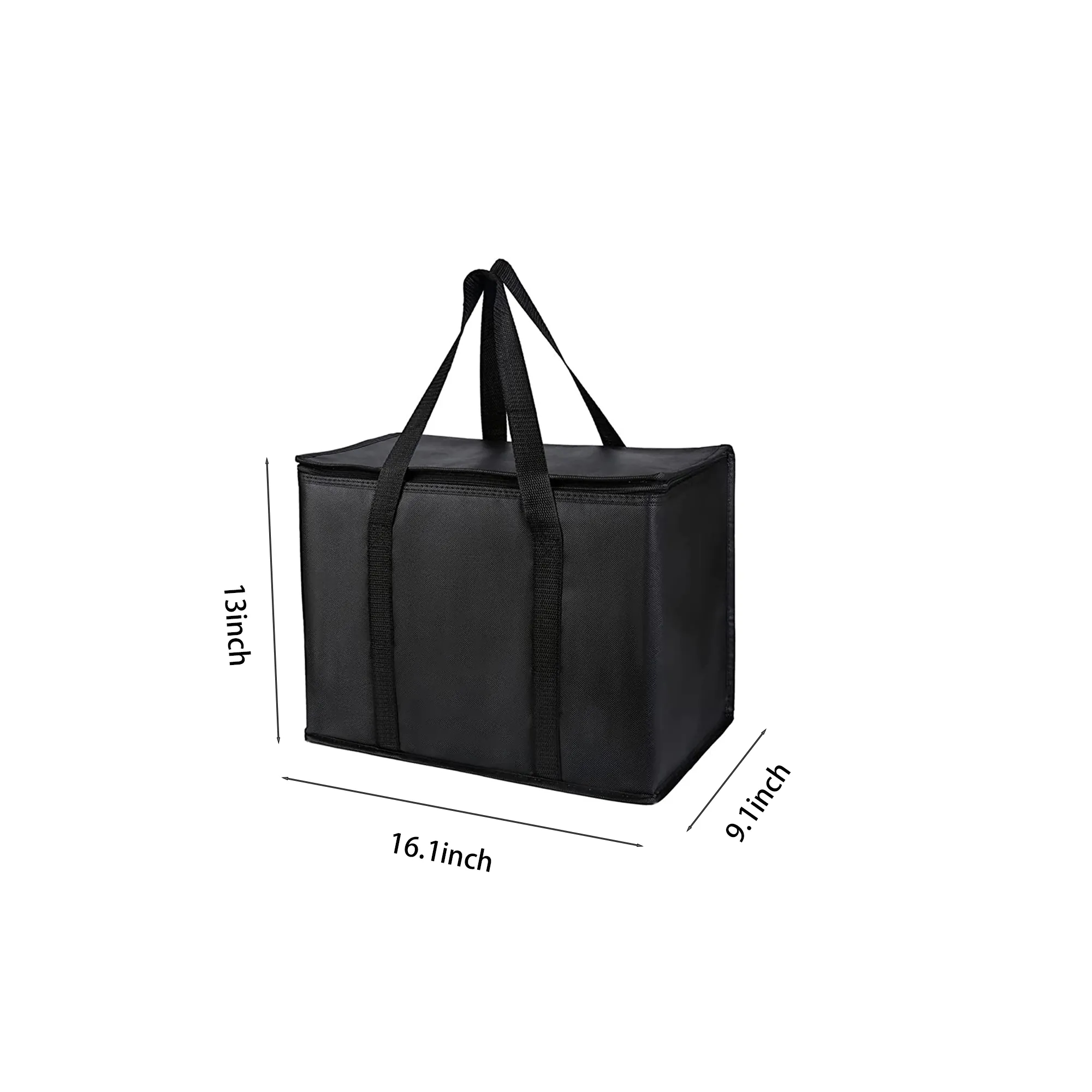 Reusable Cooler Grocery Bag with Hard Bottom Insert 6