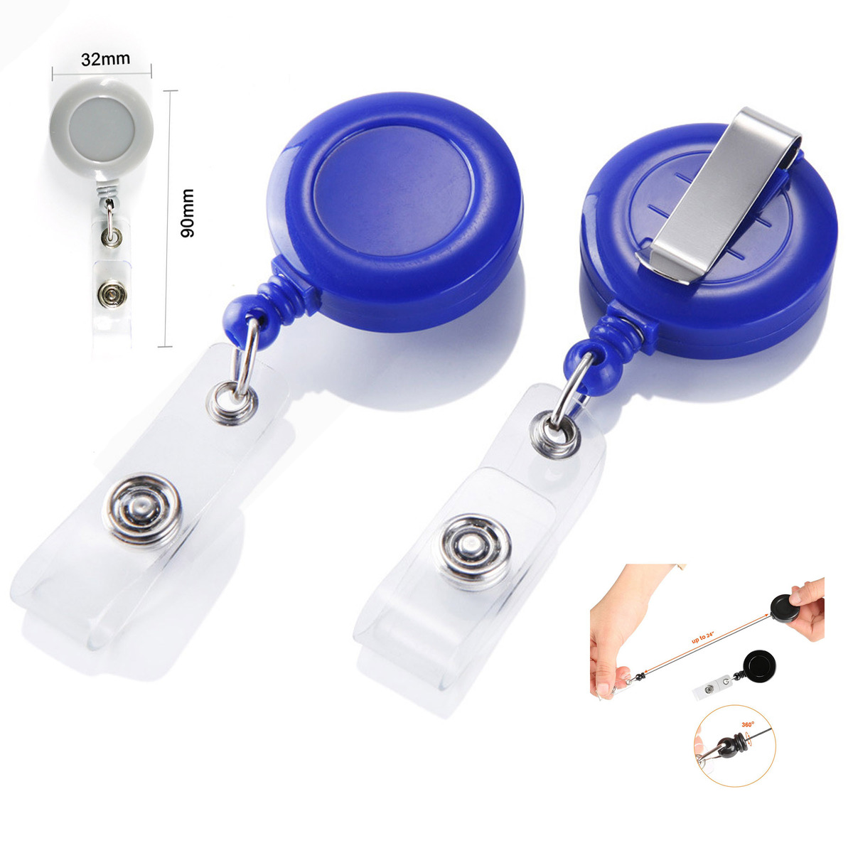 Retractable Badge Holder