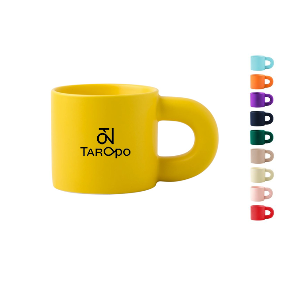 10 Oz Ceramic Mug W/ Thick Handle